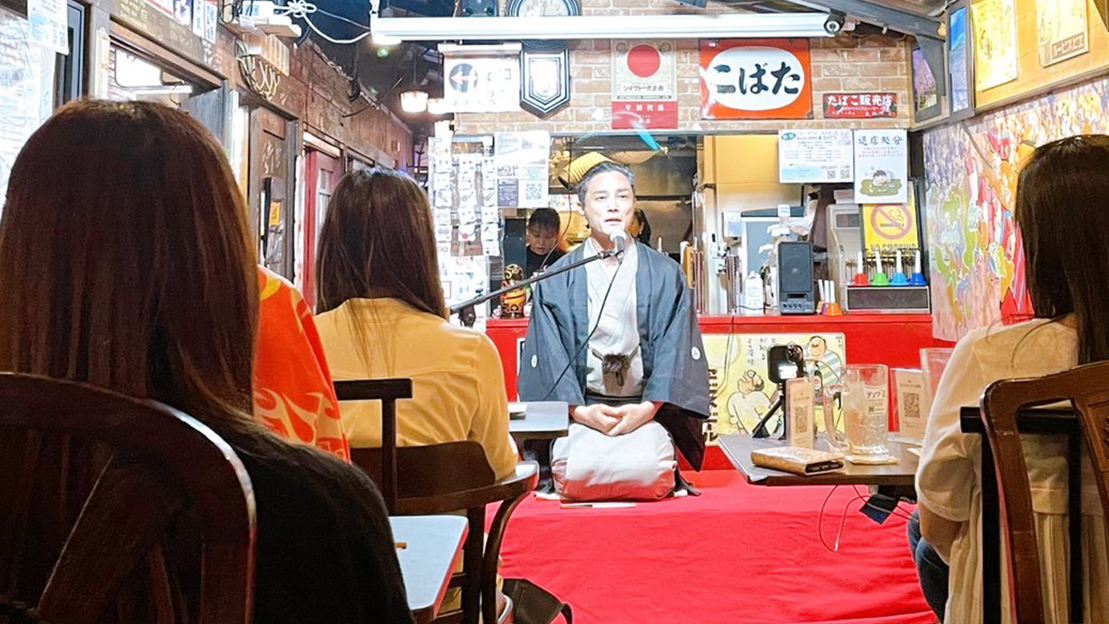 落語会・事例の様子